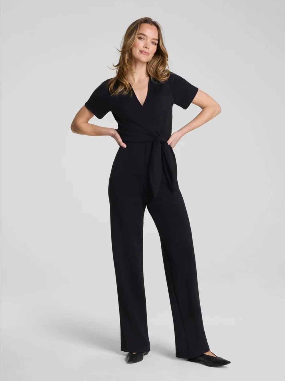 Spanx AirEssentials Tie Jumpsuit NWT